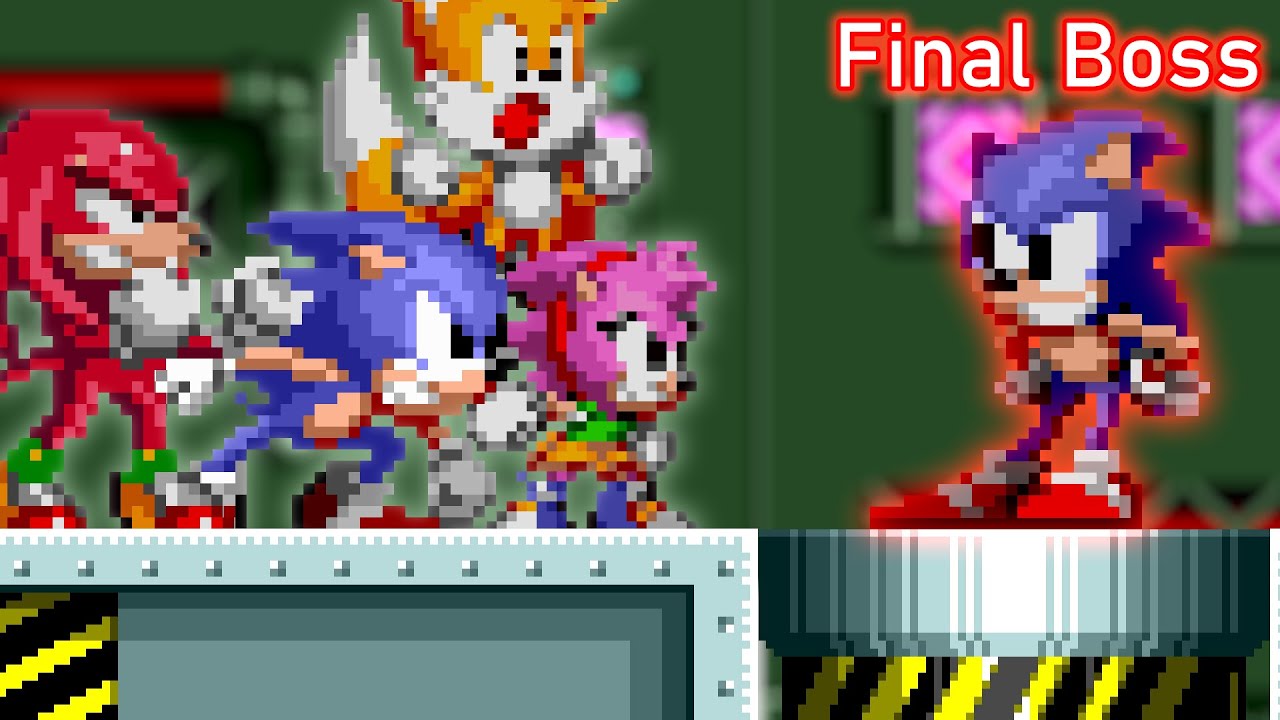 Can Team Sonic BEAT THE FINAL SONIC BOSS WITHOUT DAMAGE In Sonic Forever?