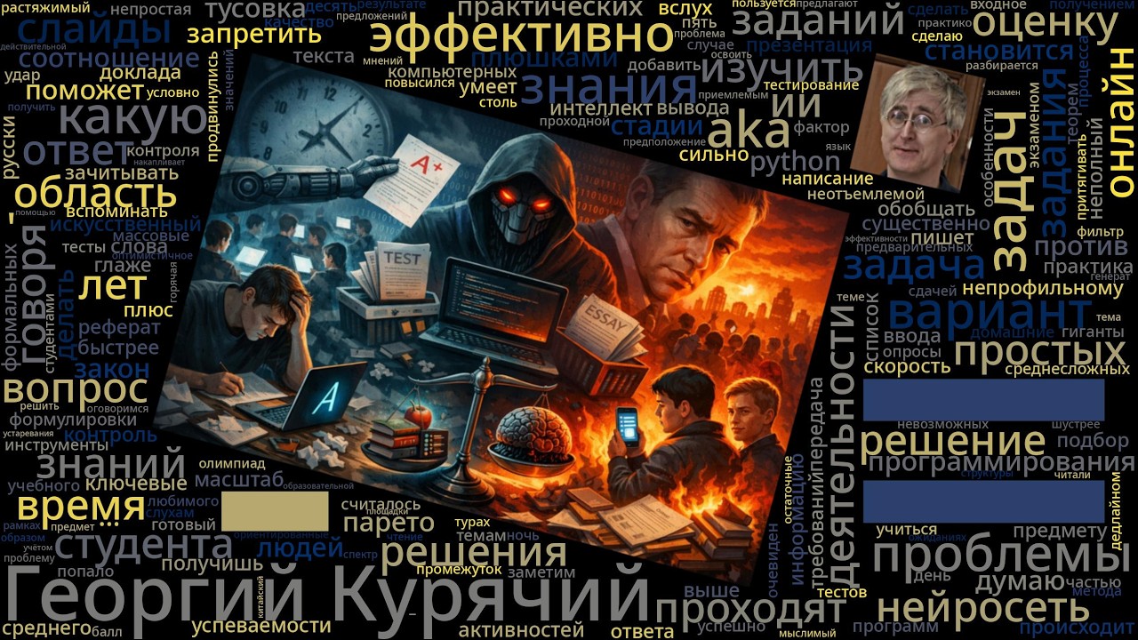 Классическая образовательная площадка и искусственный интеллект — проблемы без решений (Георгий Кур…