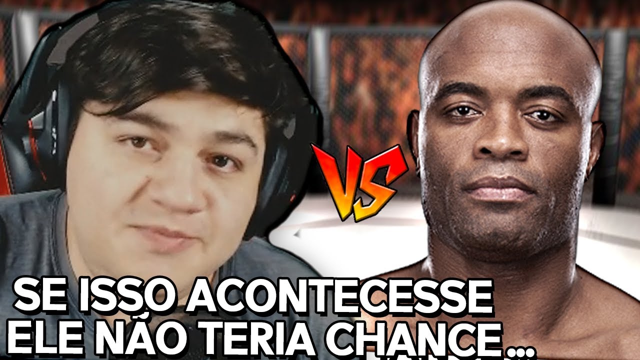 BURGÃO AFIRMA QUE BATERIA EM ANDERSON SILVA | CORTES do BURGÃO