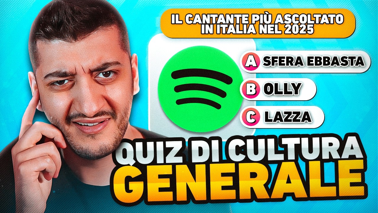 SOLO 1% delle PERSONE VINCE QUESTO QUIZ!!