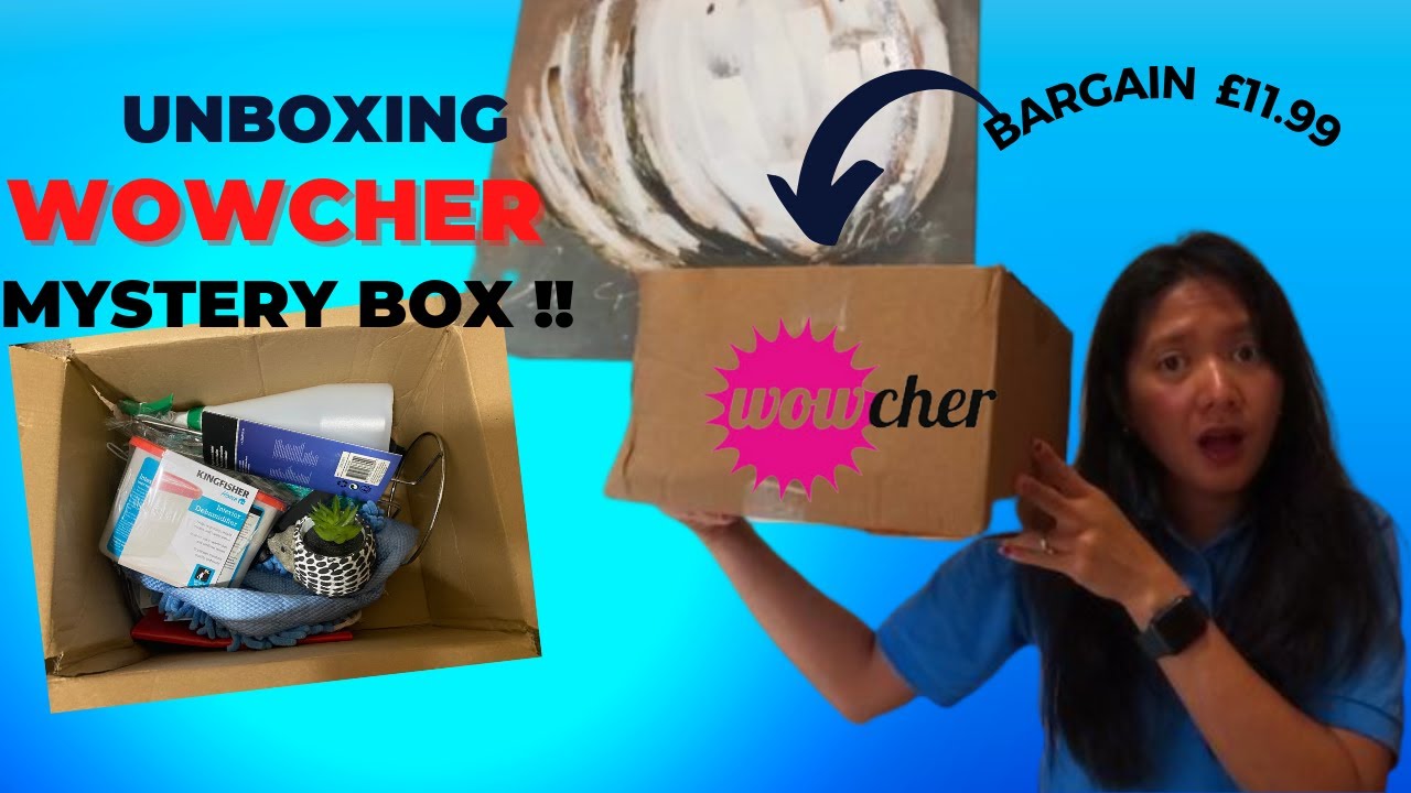 ✨Unboxing mystery box plus reviews [ wowcher £11.99 ! ] 📦📦✨