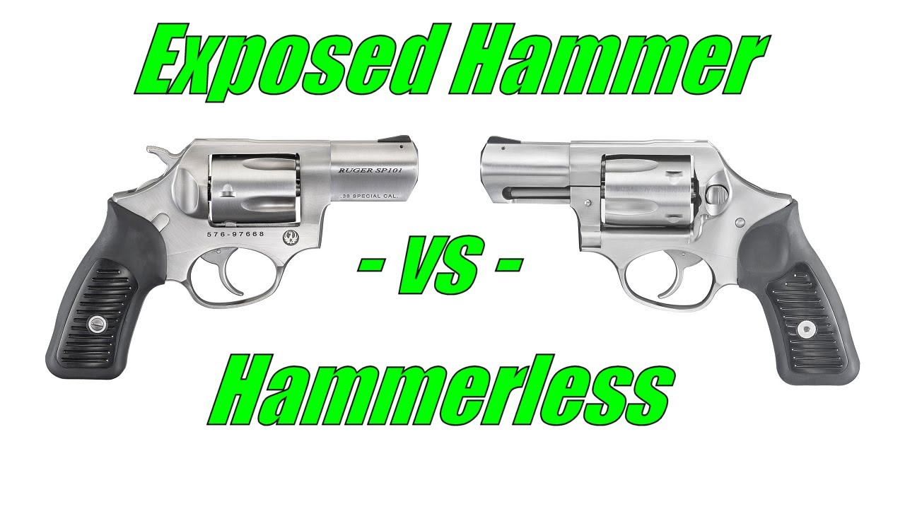 Exposed Hammer vs. Hammerless Revolvers
