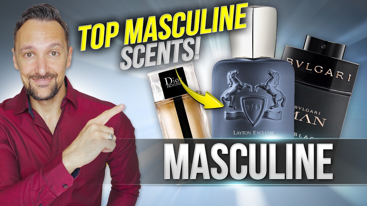 TOP MASCULINE WOODY FRAGRANCES! Best Men´s Fragrances.
