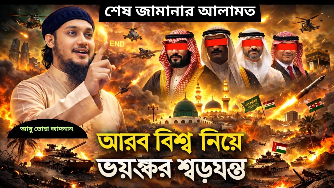 শেষ সময়ের সতর্কবার্তা | ইরান–আরব সংঘাতে কাঁপছে বিশ্ব | Abu Taha Muhammad Adnan Bangla Waz #banglawaz