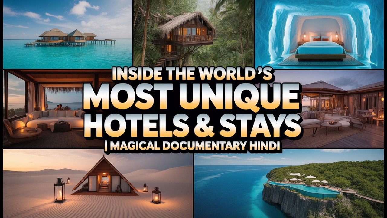 Inside the World’s Most Unique Hotels & Stays | Magical Stays Documentary Hindi EP84 ✨🏨🌍