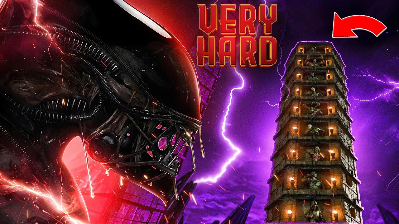 Xenomorph's TAKEOVER MORTAL KOMBAT! | Mkx - VERY HARD TOWER
