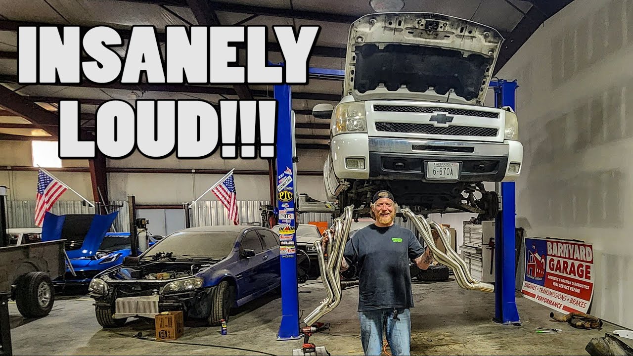 Installing Long Tube Headers On My Cammed 5.3 Silverado