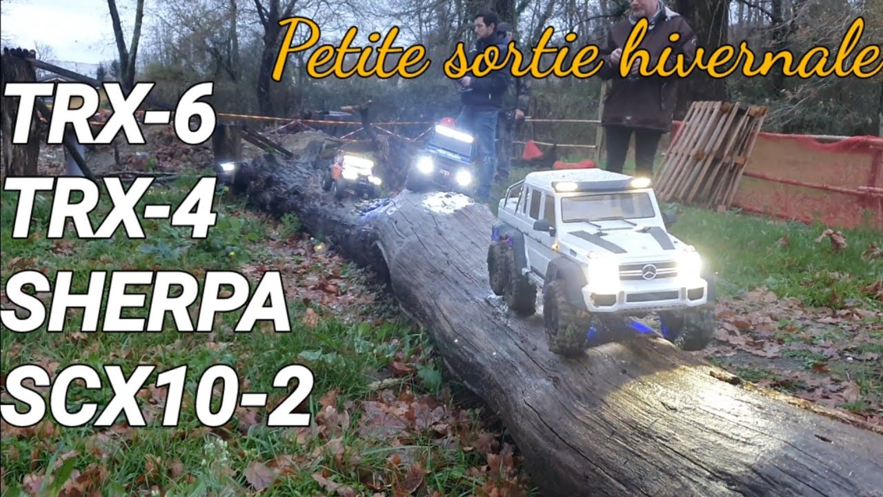 PETITE SORTIE SIMPA (TRX-6, TRX-4, SCX10-2)
