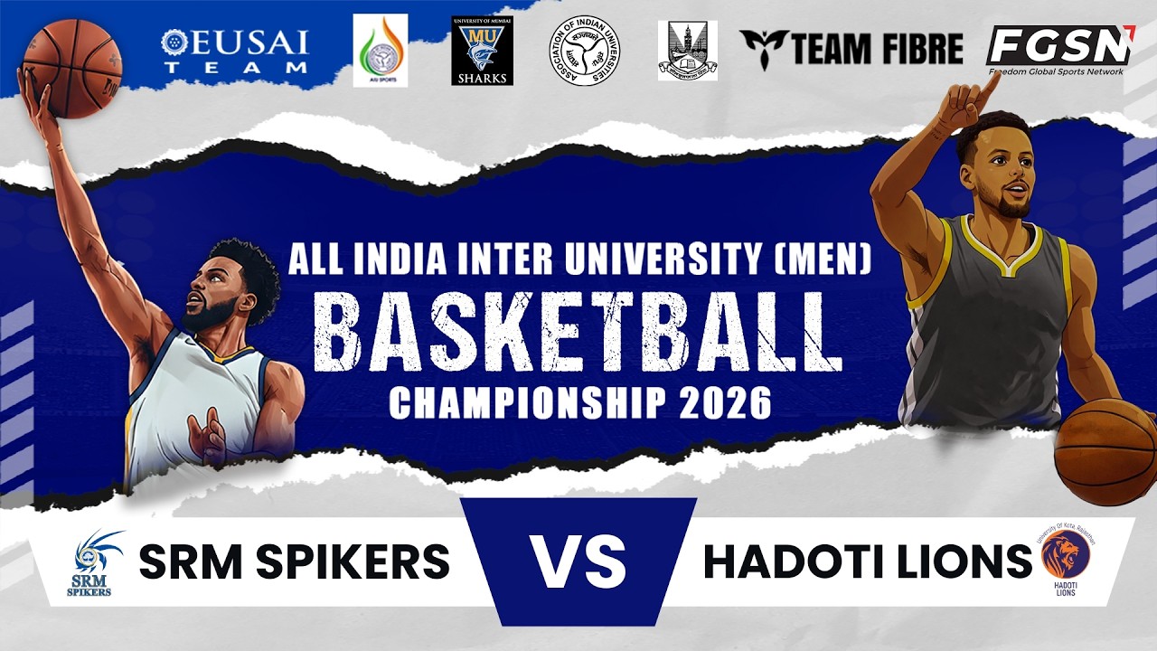 UNIVERSITY OF KOTA VS SRM UNIV. || ALL INDIA INTER UNIVERSITY (MEN ) BASKETBALL CHAMPIONSHIP 2026