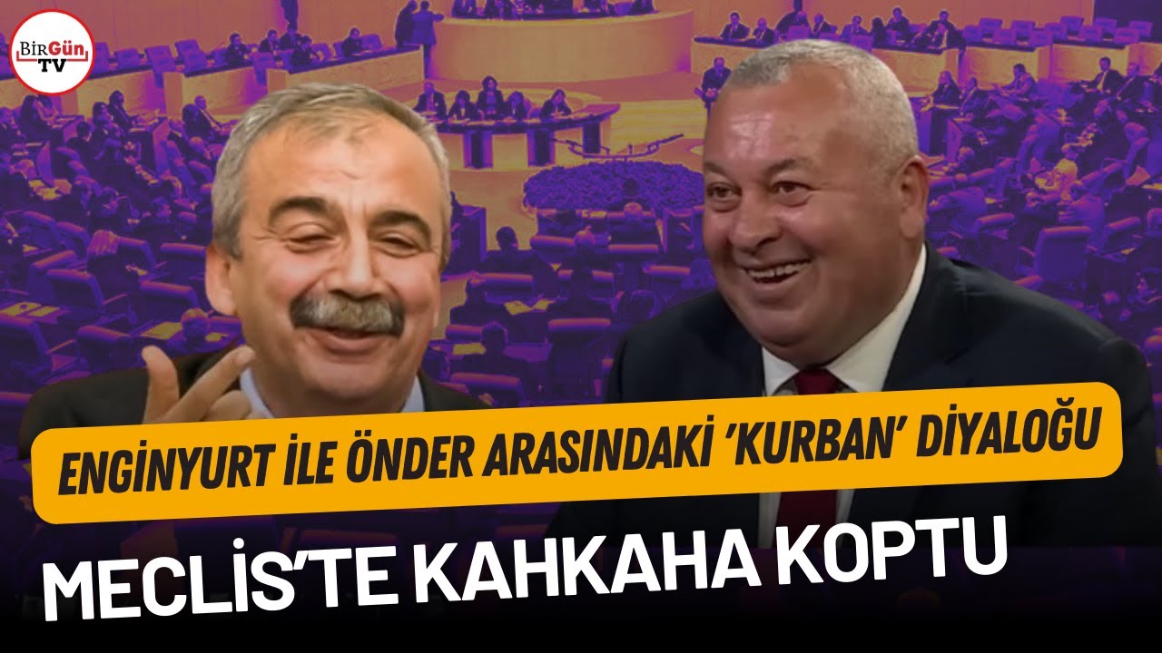 Meclis'te Cemal Enginyurt ile Sırrı Süreyya Önder arasındaki 'kurban' diyaloğu kahkaha attırdı