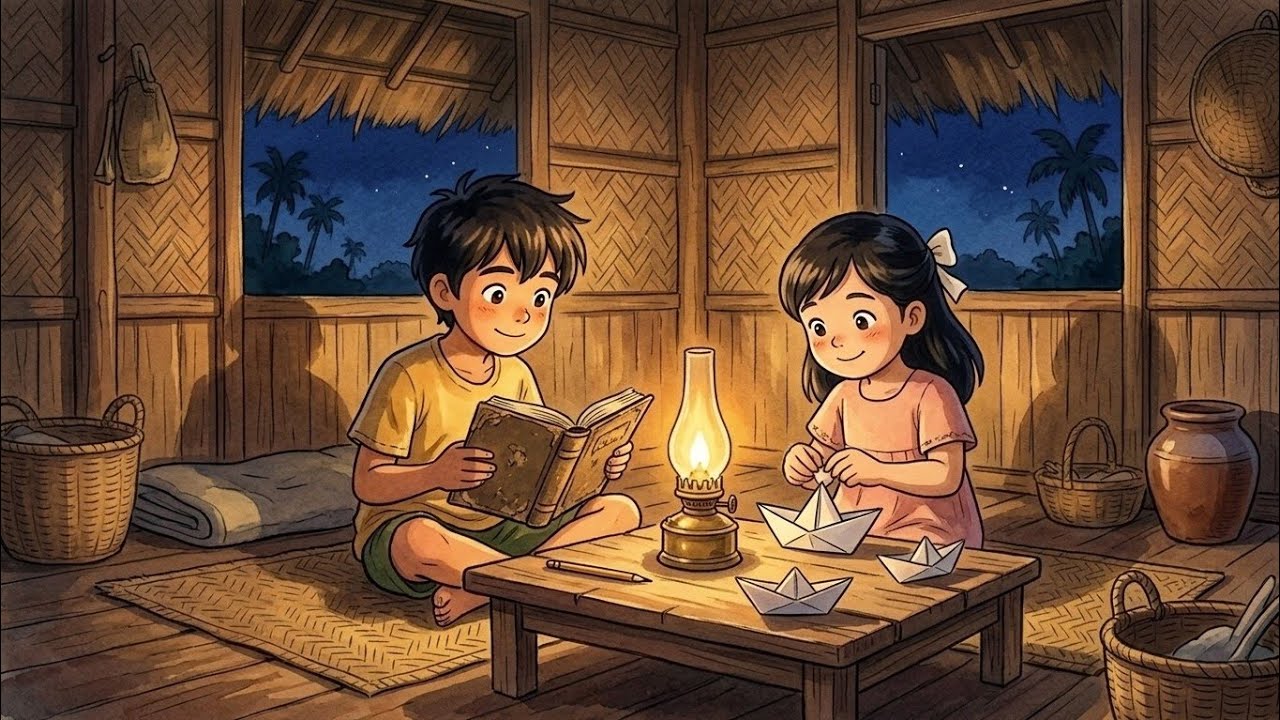 When the Flood Reaches Our Village 🌊 | Flooded Village Cozy Slow Life | Ghibli