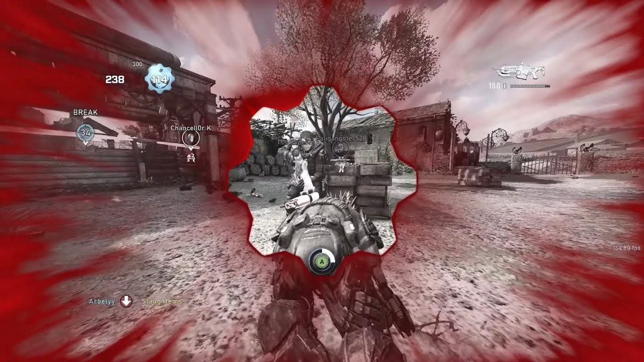 TEABAGGER GOT A LITTLE BIT TOO CONFIDENT - GEARS 5
