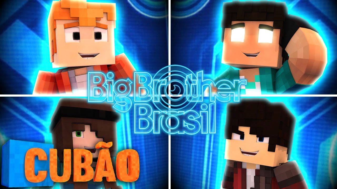Minecraft: CUBÃO DO BIG BROTHER BRASIL!! - Lucky Block PVP