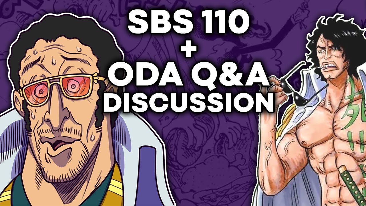 One Piece SBS 110 and Oda Q&A Discussion Stream!