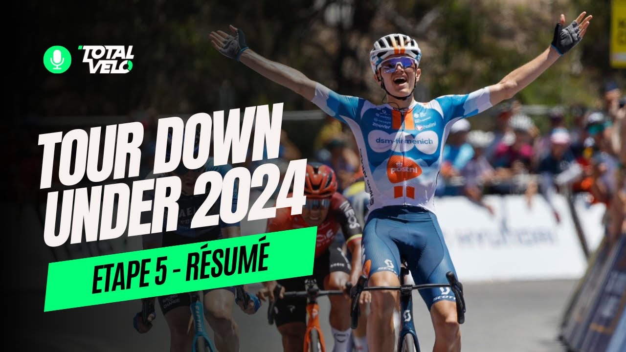 Tour Down Under 2024 - Étape 5 - Le résumé