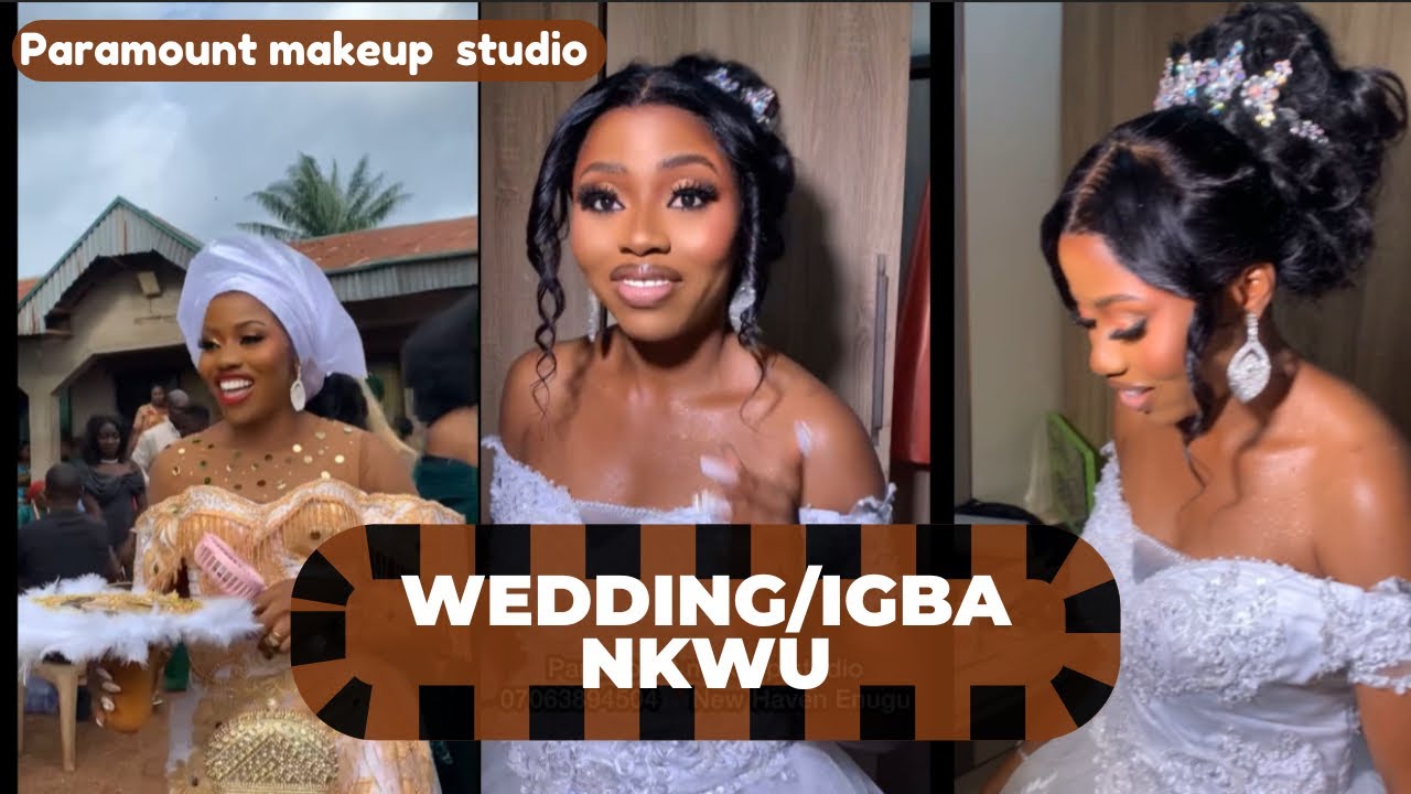 Wedding and Traditional marriage the same day | Nigeria bridal makeup 2026