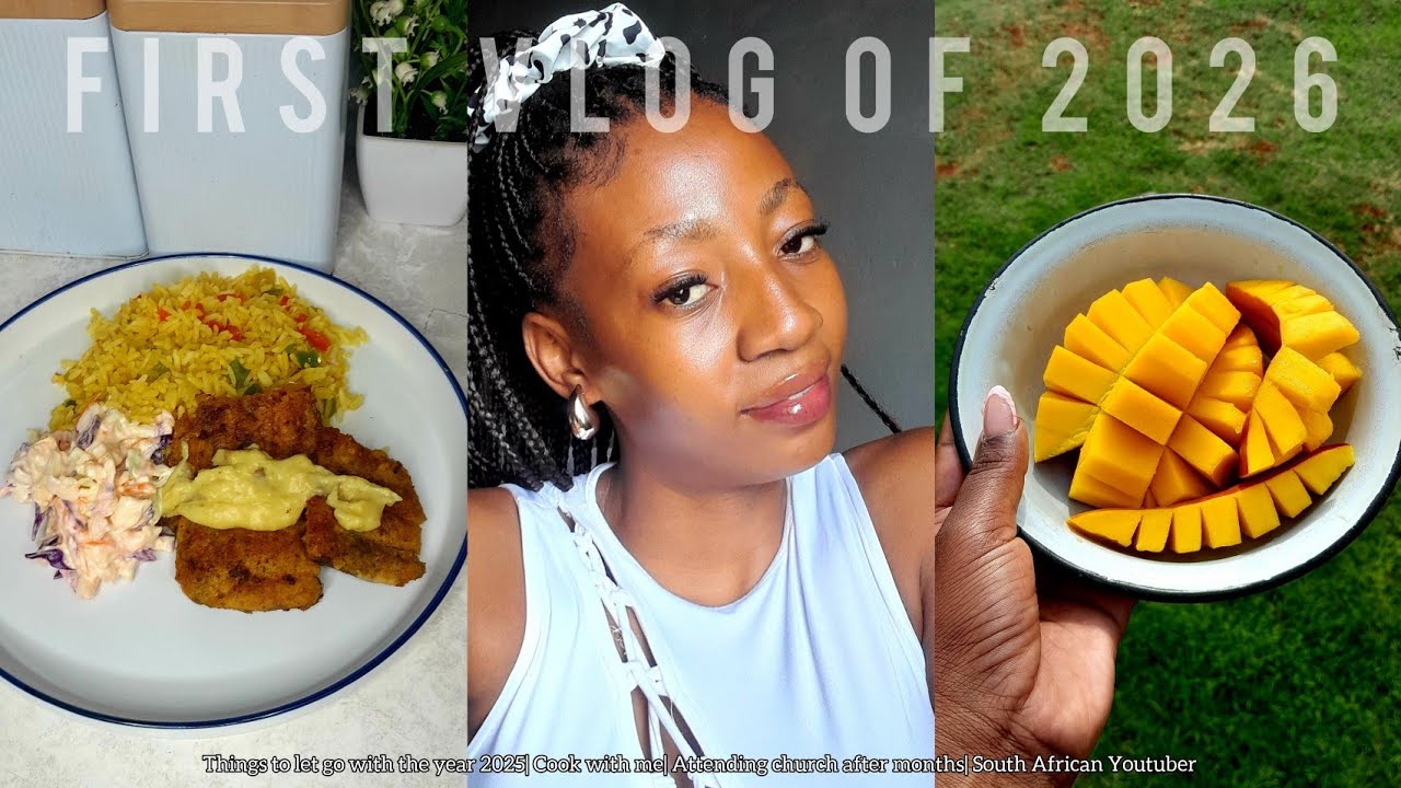First Vlog of 2026| Attending Church| Cook with me| Let's catch up| South African Youtuber 