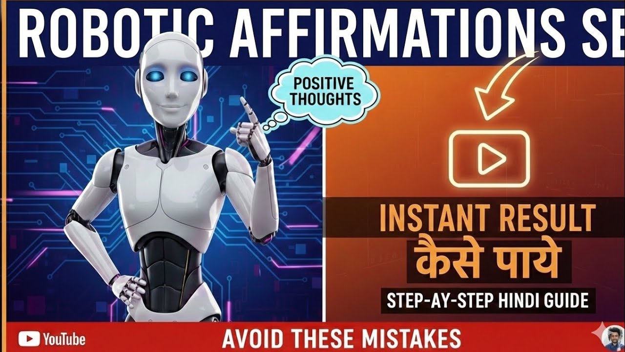  Robotic Affirmations Se Instant Result Kaise Paaye | Step-by-Step Hindi Guide avoid this mistakes 