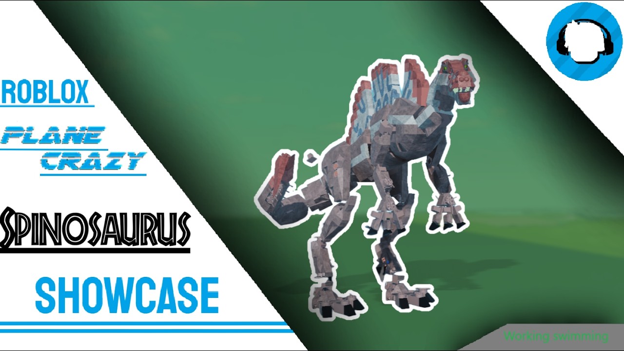 Roblox | Plane Crazy | Spinosaurus Showcase