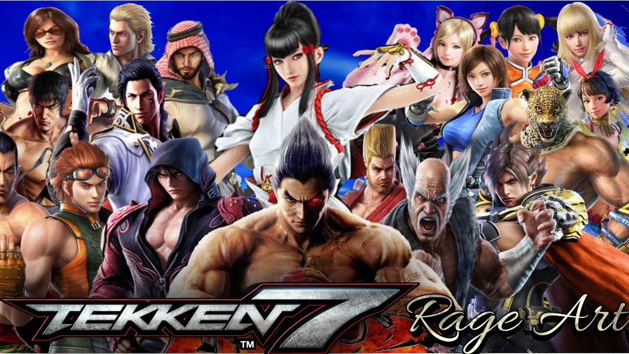 Tekken 7 | All Characters | Rage Art.