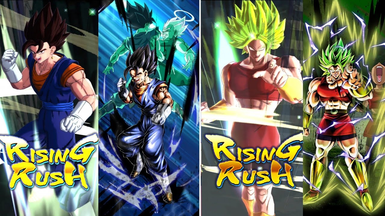 Character's Rising Rush Animation that Similar to Card Art | Part 1 | Dragon ball Legends