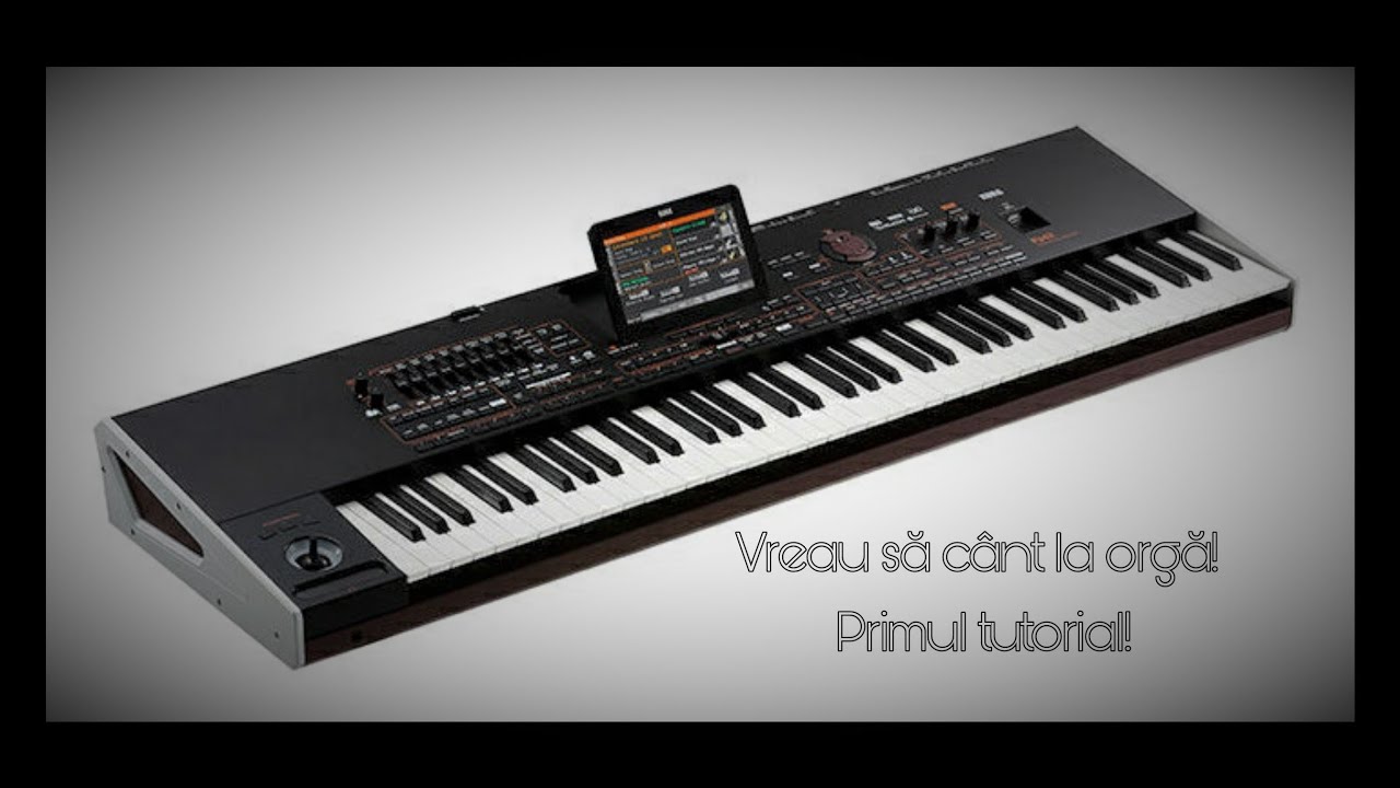 Vreau să cânt la orgă...Primul tutorial!Cântec sârbesc...prima parte!