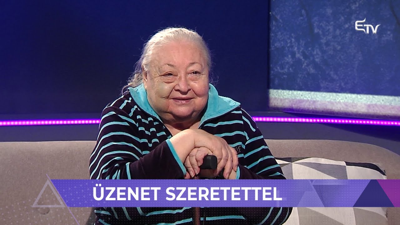 Molnár Piroska színművész az Üzenet szeretettel vendége
