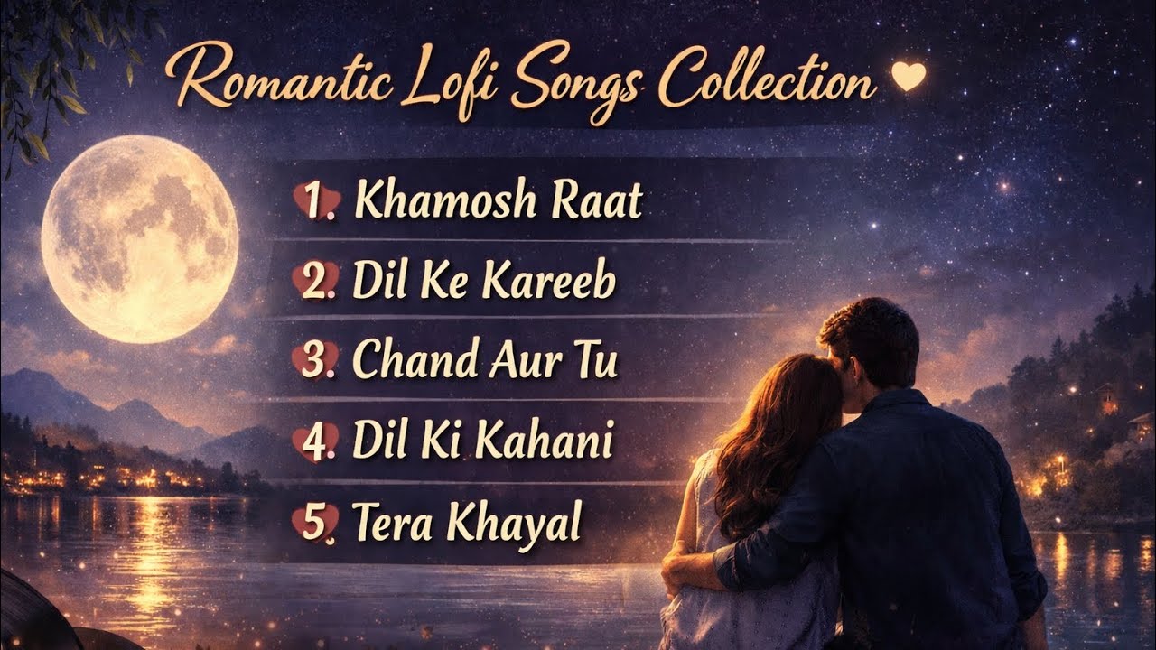 Romantic Lofi Love Songs ❤️ | Khamosh Raat | Dil Ke Kareeb | 90s Style Lofi Playlist 2026