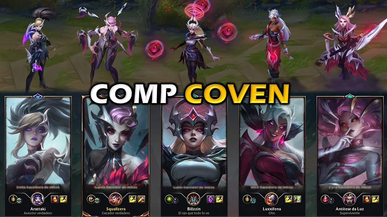 O PODER DA COMP CONGREGAÇÃO DAS BRUXAS | SKINS COVEN 2023