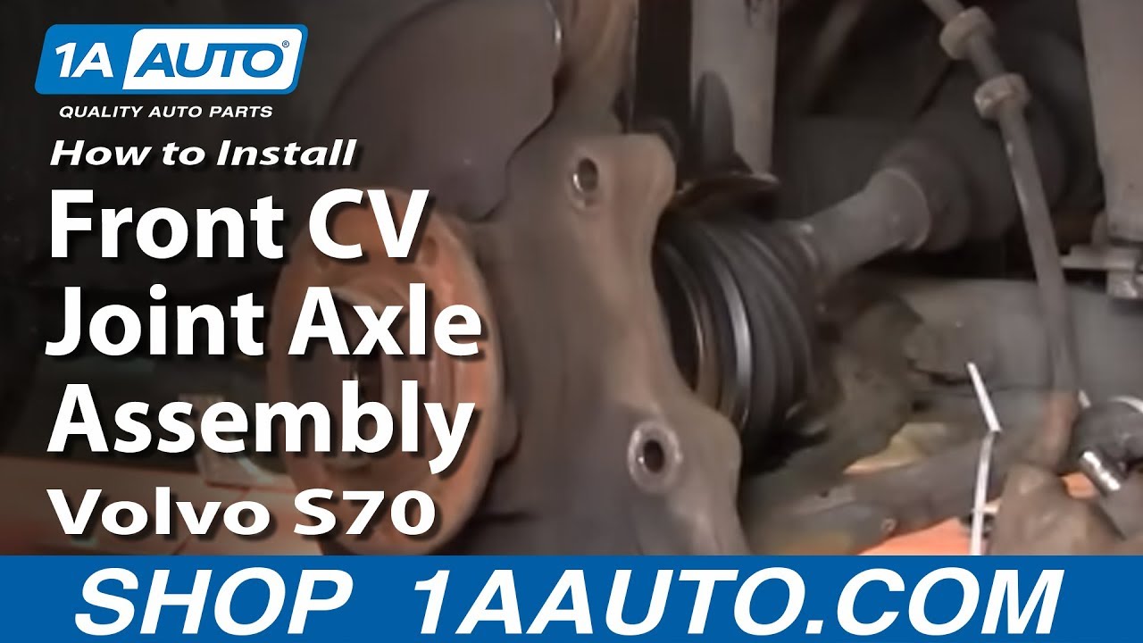 Как заменить полуось ШРУСа на Volvo S70 1998 года