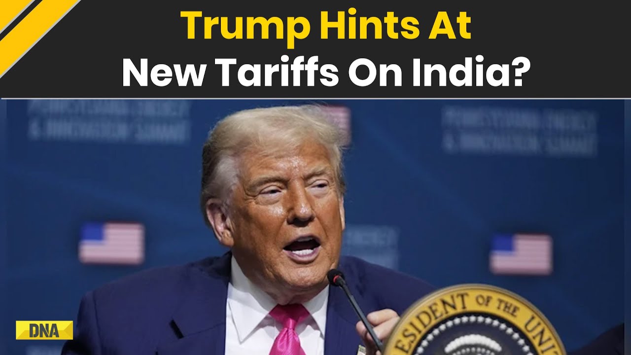 Trump News: Trump Signals Possible Trade Action Against India Amid Russia Sanctions | World News