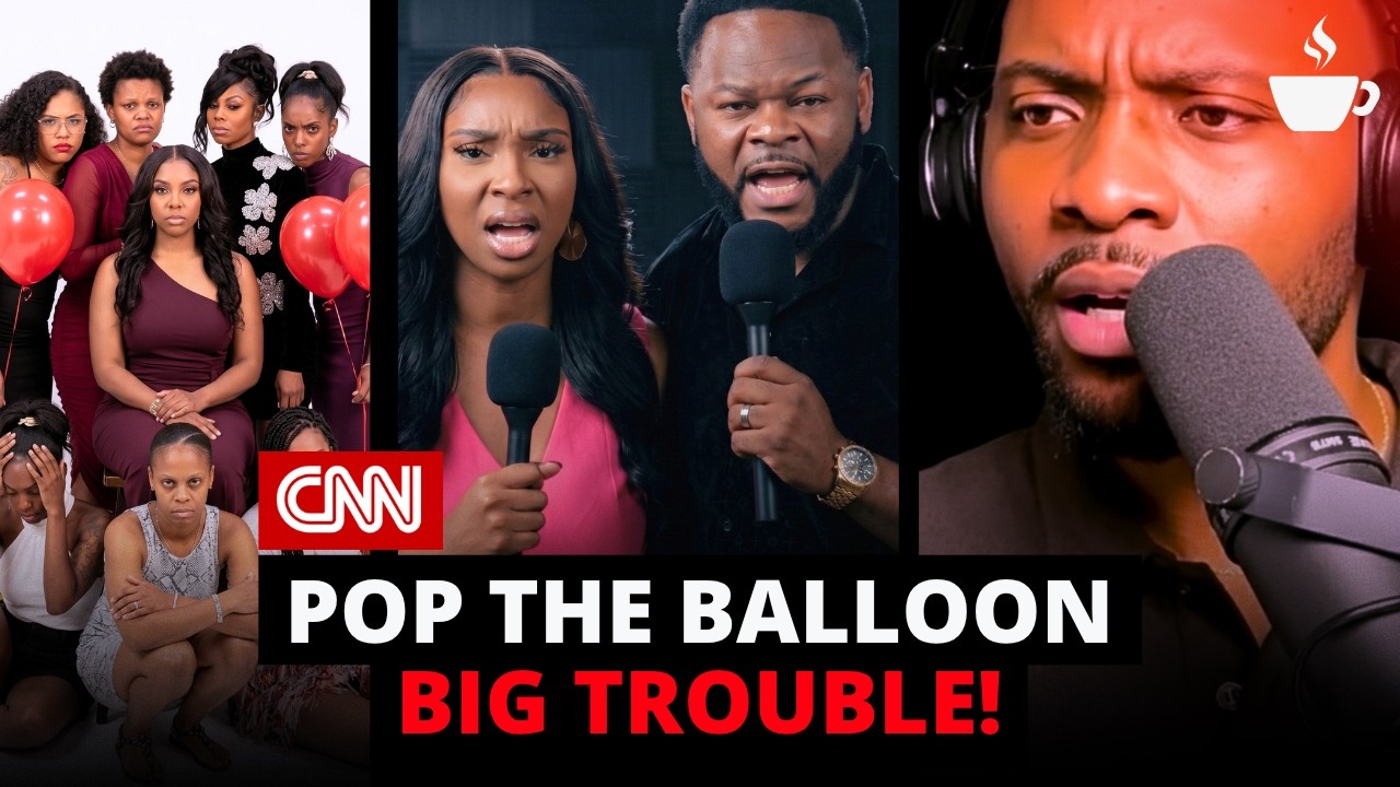 CNN ПРОТИВОСТОИТ создателям Pop the Balloon по поводу влияния их шоу! | The Coffee Pod