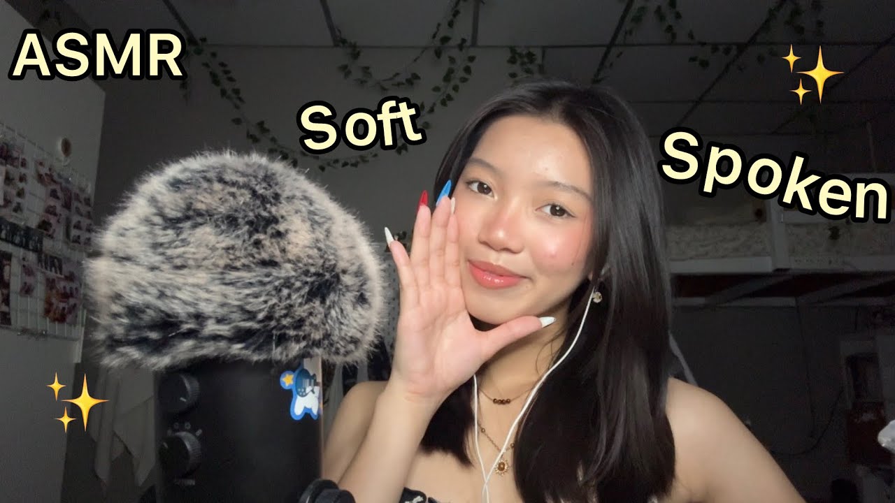 ASMR|Soft Spoken ￼With Fluffy Mic Cover