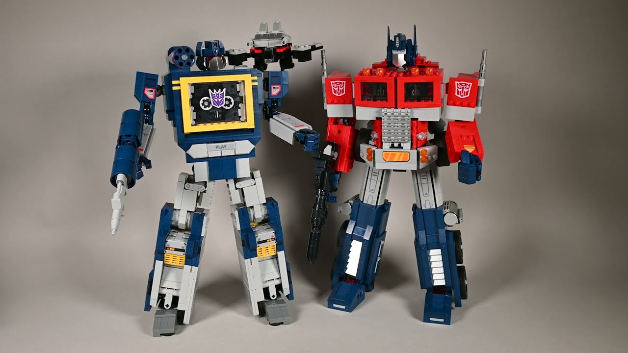 Talking Decepticon - Review LEGO TRANSFORMERS Soundwave 10358 