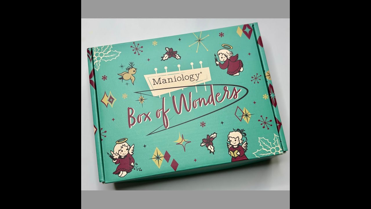 @Maniology  2024 Box of Wonders | #12daysofchristmas | Day 5 of 12