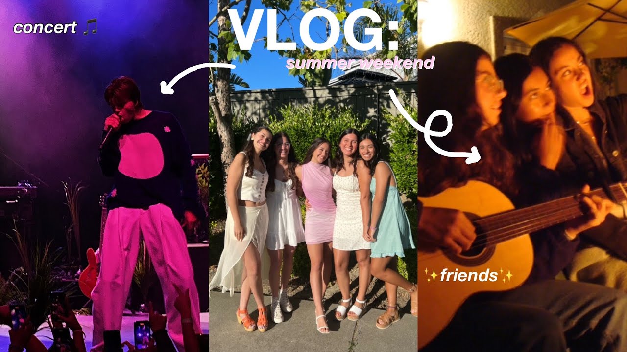 HIGH SCHOOL DAYS IN MY LIFE *friends, concert, summer*