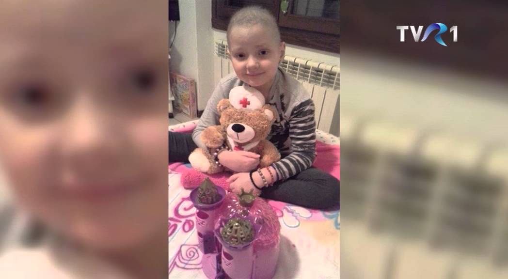 Teodora, o fetiţă de 7 ani diagnosticată cu leucemie, are nevoie de sprijin material
