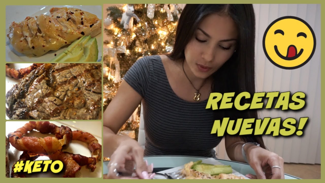 QUE COMO EN UN DÍA ENTERO | DIETA CETOGÉNICA  | POLLO EN SALSA MEXICANA | AROS DE CEBOLLA Y TOCINO