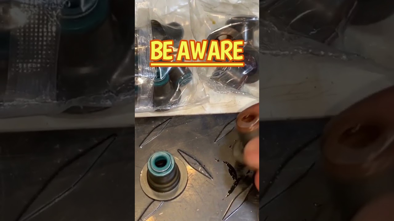 WHY ARE VALVE STEM SEALS DIFFERENT? Link to full video in the description. #shorts #youtubeshorts