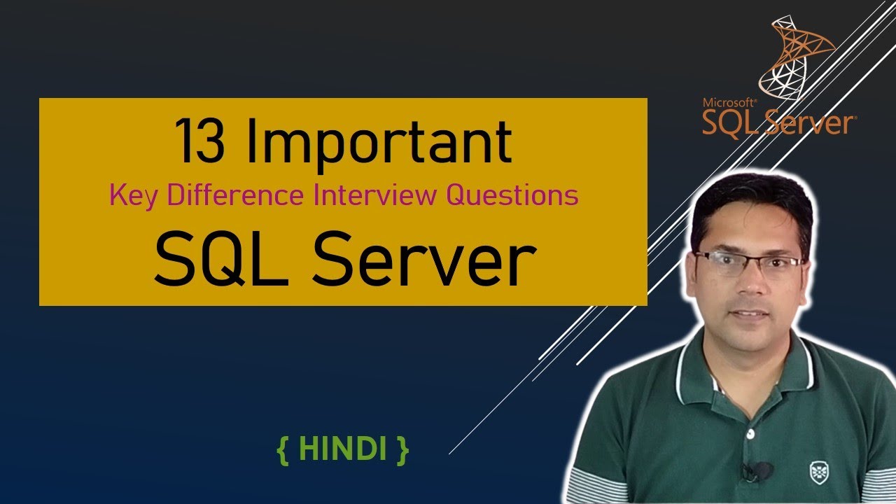 Top 13 SQL Server Interview Questions | Quick Revision in 15 Mins