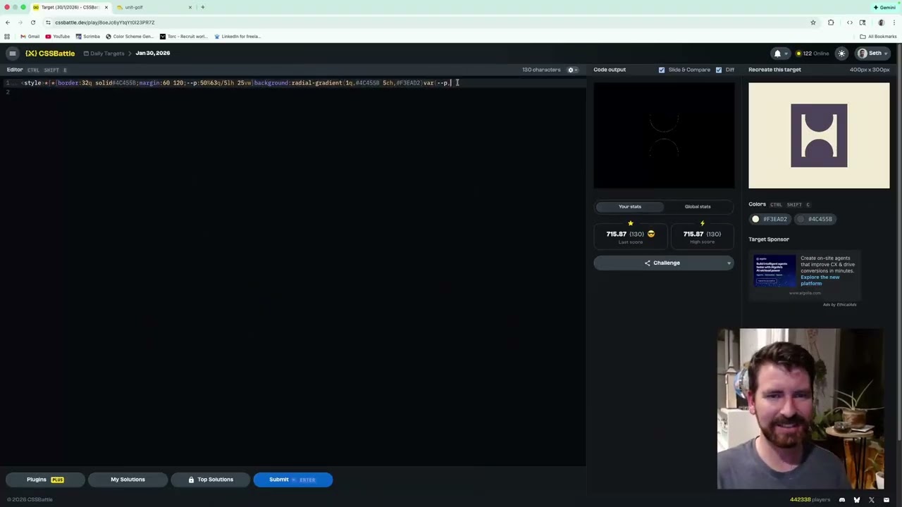 CSS Battle Daily Target - Hour Glass