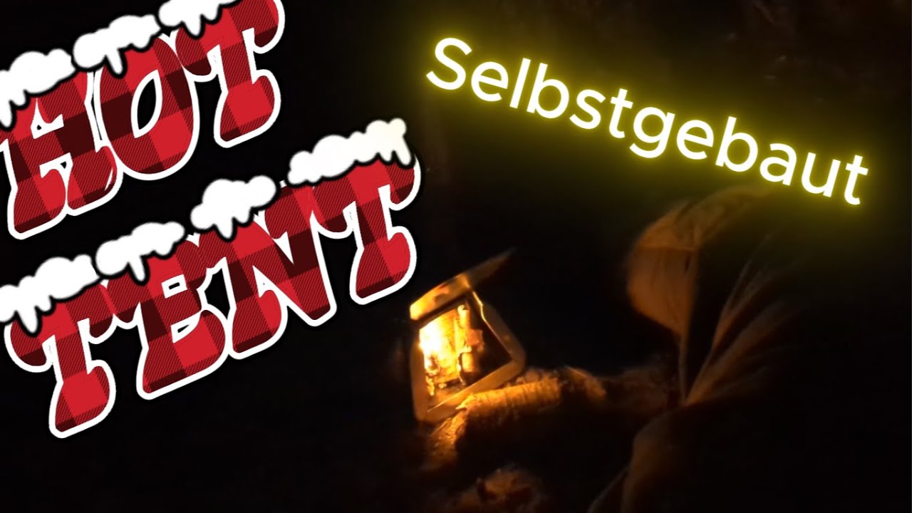 DIY - Hot Tent - Hitzeschutzeinsatz im Zelt einnähen für 500g Zeltofen / sew heat insert into tent