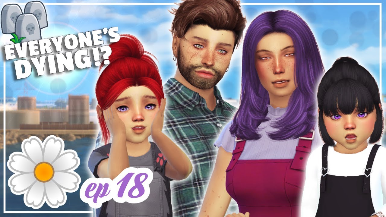 Я не могу поверить, что она УШЛА!😢 ИСПЫТАНИЕ SIMS IN BLOOM!💜Лаванда № 18