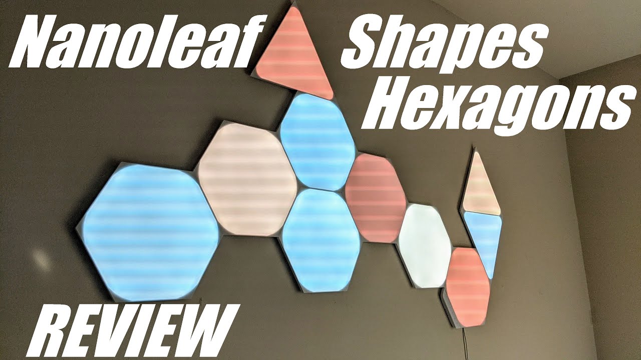 REVIEW: Nanoleaf Shapes Hexagons - Modular LED Light Panels - Still the Ones to Beat?