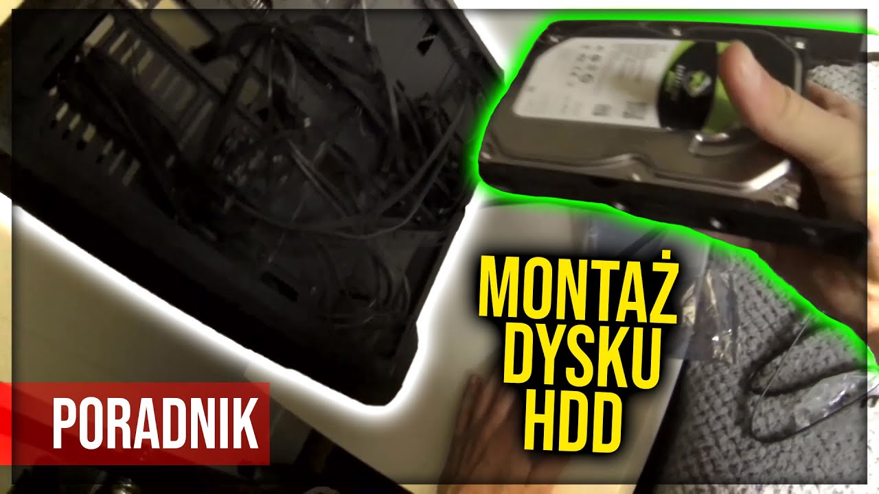 Jak ZAMONTOWAĆ DYSK HDD | Update Komputera