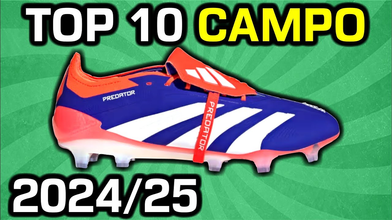 TOP 10 melhores chuteiras CAMPO 2024/25 - Camisas e Chuteiras
