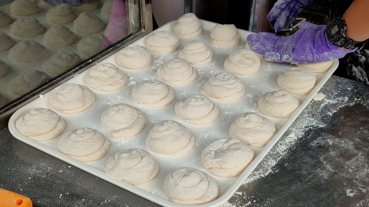 Лепешки, запеченные в китайской глиняной печи-тайваньская уличная еда