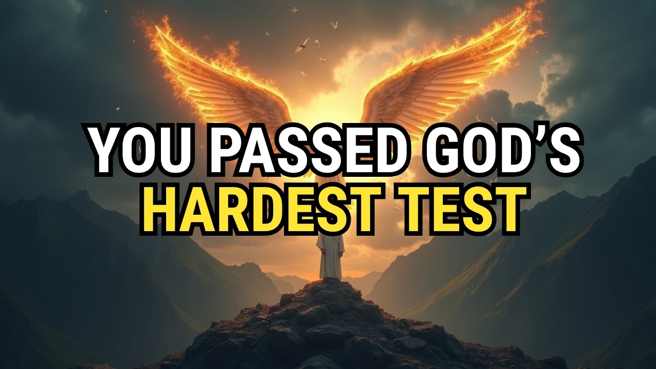 CHOSEN ONE, GOD GAVE YOU THE HARDEST TEST OF ALL — AND YOU PASSED THE RIGHT WAY 🙌🎉
