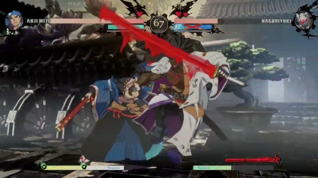 Guilty Gear -Strive- (PS5) Messiah will not come trophy with Anji on patch 1.18