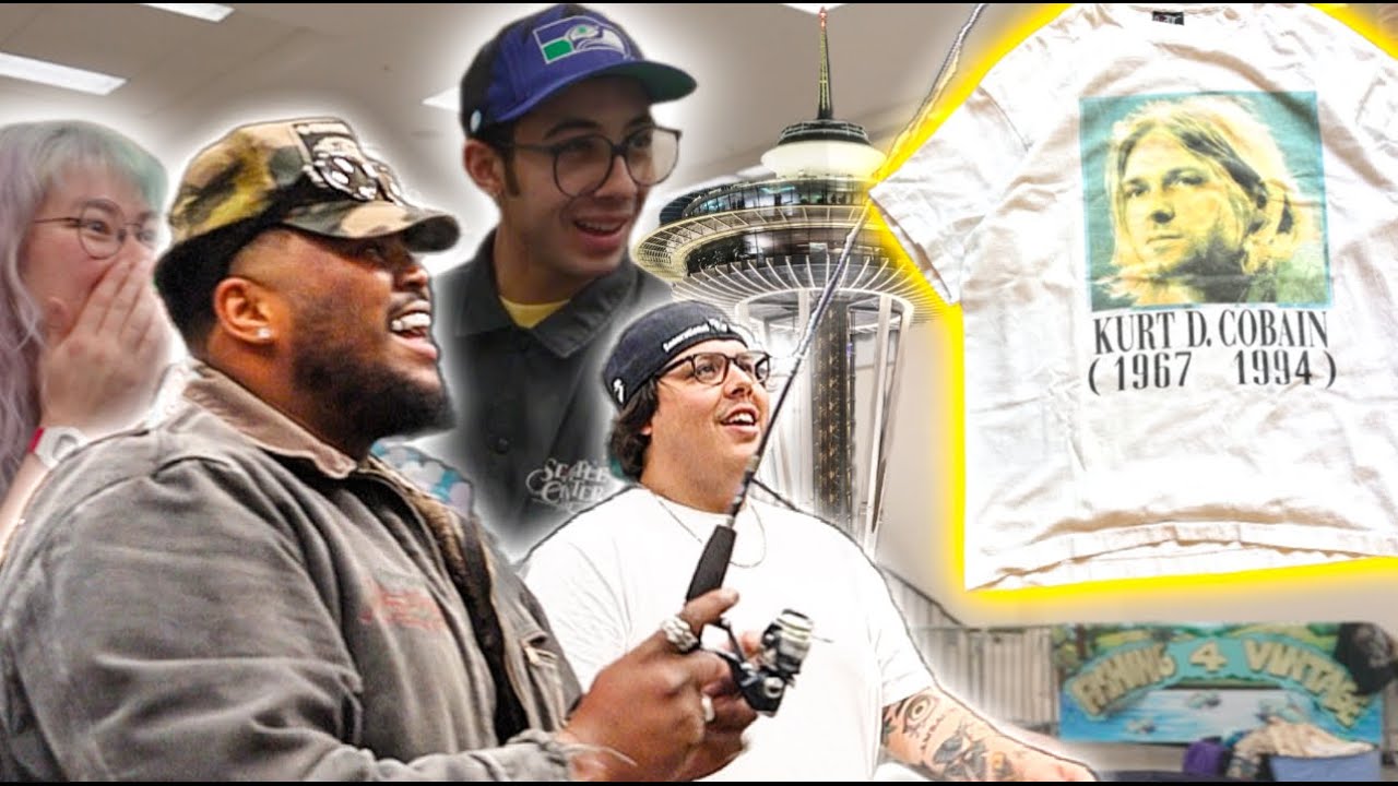 FISHING for VINTAGE ft. Travis Thompson: Seattle World Vintage Fair